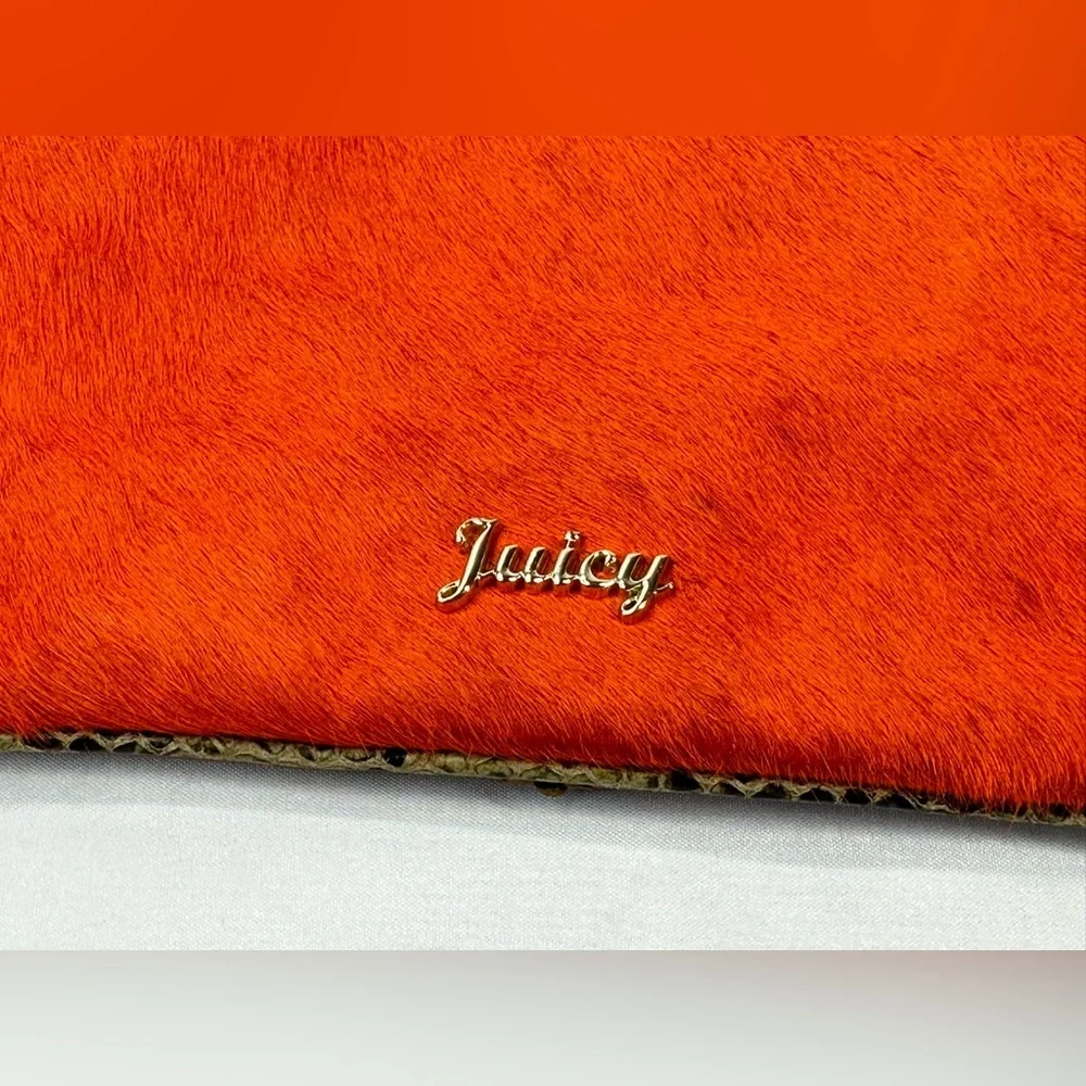 COPY - #465 Juicy Couture Harlequinn Vintage Multi Leather XL Clutch